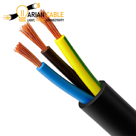 کابل افشان 0.5*3 لوشان