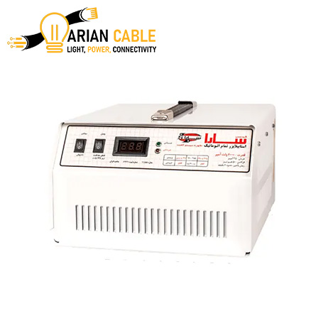 استابیلایزر تمام اتوماتیک ۶۰۰۰ ولت آمپر (قابل نصب در کنار کنتور برق) برند سارا